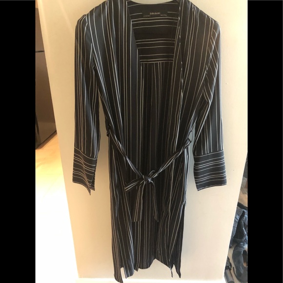 Zara long striped cardigan/jacket - Picture 5 of 6
